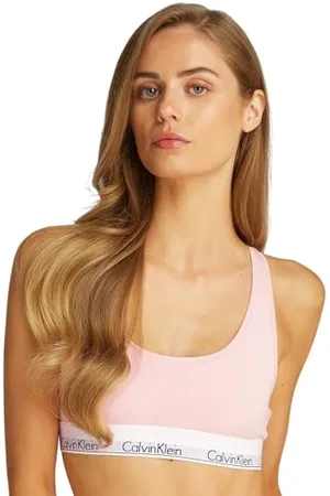 Calvin Klein Damen BH Bralette Unlined Sport, Rosa (Buff Pink), S