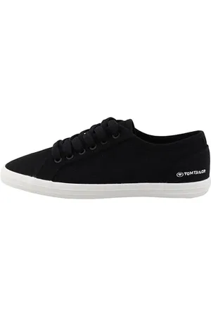 TOM TAILOR Damen 5390240013 Sneaker, Black, 40 EU
