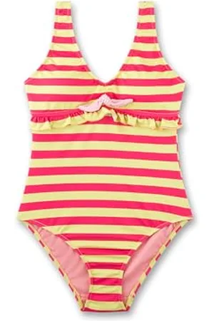 Sanetta Mädchen-Badeanzug | Bequemer und praktischer Badeanzug aus recyceltem Polyester-Mix für Mädchen. Bademode für Kinder 164