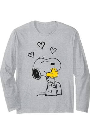 Peanuts Snoopy Woodstock Ich halte dich fest Langarmshirt