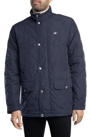 GANT Herren Quilted Windcheater MID Jacket Jacke, , L