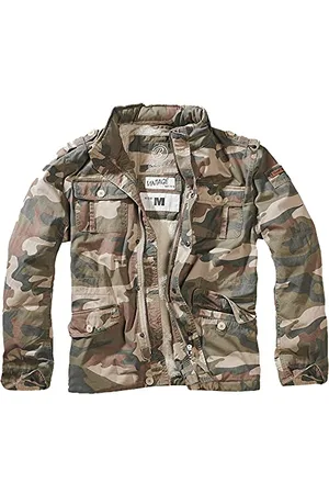Brandit Britannia Winter Jacket, Farbe: li.woodlan, Größe: L