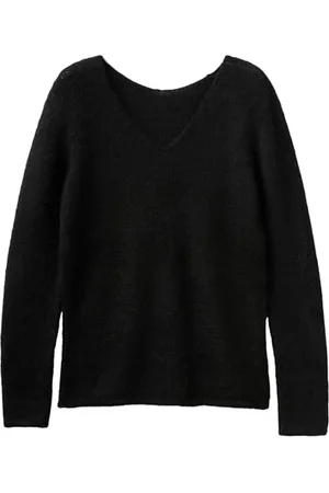 Benetton Damen Trikot V-Ausschnitt M/L 1242D107z Pullover, , S