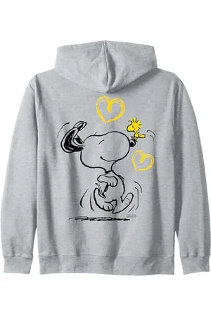 Peanuts Snoopy Woodstock Ich laufe zu dir Kapuzenjacke
