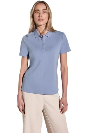 Street one Damen A322942 Poloshirt mit Rippstruktur, , 42