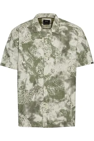 Camel Active Herren Kurzarm Hemd aus Baumwolle menswear-3XL