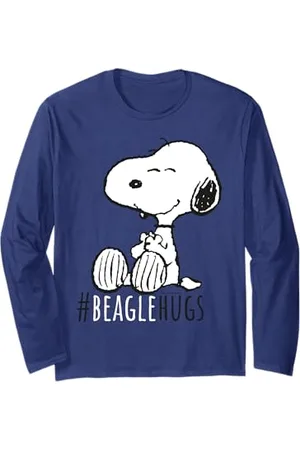 Peanuts Snoopy Beagle Hugs Langarmshirt