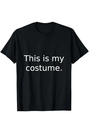 Halloween Lustiges "Das ist mein Kostüm" T-Shirt