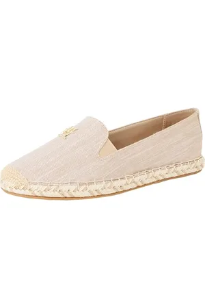 Tommy Hilfiger Damen Espadrilles Chambray mit Logo, Beige (Horseradish), 39