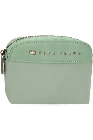 Pepe Jeans Joumma Bags Morgan Handtaschen und Reisezubehör, beige, schwarz, , Kunstleder für Damen, , Talla única, Runde Geldbörse
