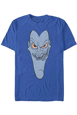 Disney Unisex Hercules Hades Big Face Organic Short Sleeve T-shirt, , L