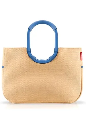 Reisenthel Loopshopper L – Stabile Tasche mit praktischen Fächern aus recycelten PET-Flaschen – Charmantes und wasserabweisendes Design