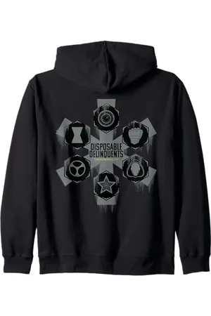Marvel Studios Thunderbolts "Disposable Delinquents" Team Kapuzenjacke