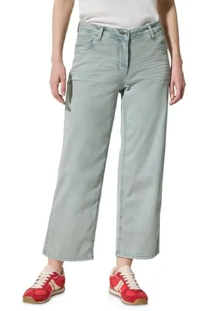 CECIL Damen B378903 Wide Leg Jeans, , 32W x 28L