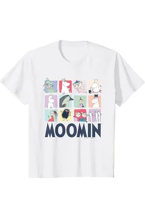 Moomin Kinder Mumin Character Blocks Group Light für Kinder T-Shirt