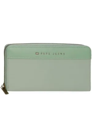 Pepe Jeans Joumma Bags Morgan Handtaschen und Reisezubehör, beige, schwarz, , Kunstleder für Damen, , Talla única, Geldbörse