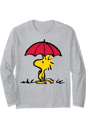 Peanuts Woodstock Regenschirm Übergroß Langarmshirt