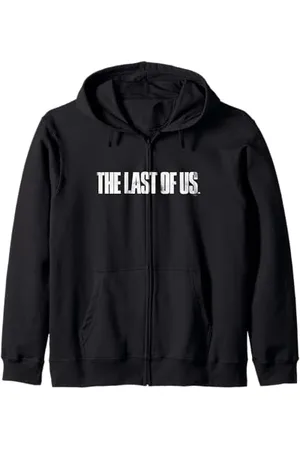 Playstation 3 The Last of Us Iconic Distressed Big Chest Logo V2 Kapuzenjacke