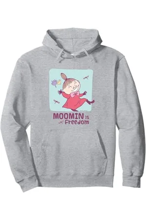 Moomin Mumin Little My Is Freedom Pullover Hoodie