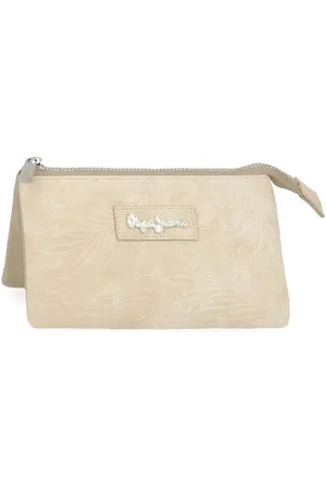 Pepe Jeans Jana Geldbörse mit DREI Fächern, , 17,5 x 9,5 x 2 cm, Polyester mit Details aus Kunstleder von Joumma Bags, , Talla única, Geldbörse mit DREI Fächern