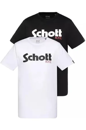 Schott NYC Herren Tspklogo T-Shirt, , XL