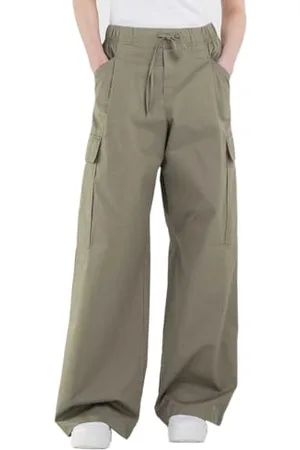Replay Damen Cargo-Hose aus Baumwolle, (Grün), 25