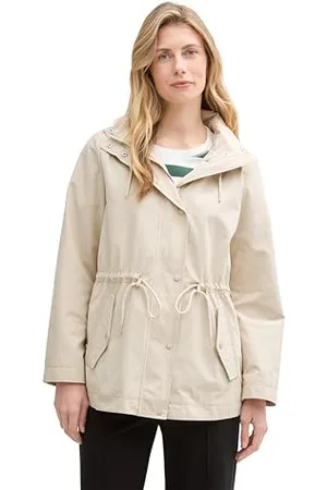 TOM TAILOR Damen 1045400 Jacke, 29517-Sand Stone Beige, XL