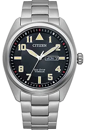 Citizen Herren Analog Quarz Uhr mit Titan Armband BM8560-88EE