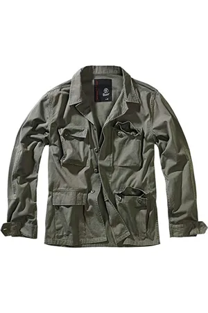 Brandit US BDU TWILL JACKE ARMY JACKET KAMPFJACKE ARMEE FELDJACKE FREIZEITJACKE, Größe:3XL, Farbe: