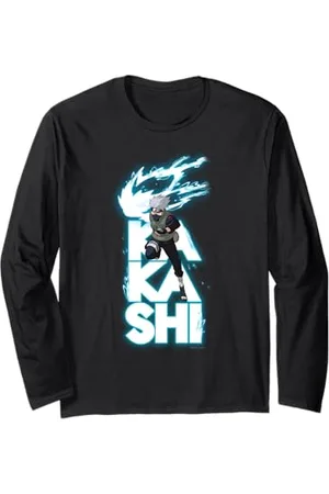 Naruto Shippuden Kakashi Stacked Type Langarmshirt