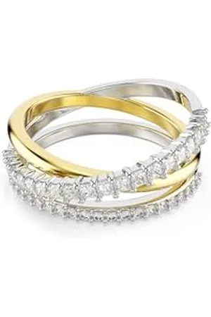 Swarovski Hyperbola Ring, Verschiedene Schliffe, , Metallmix, 52