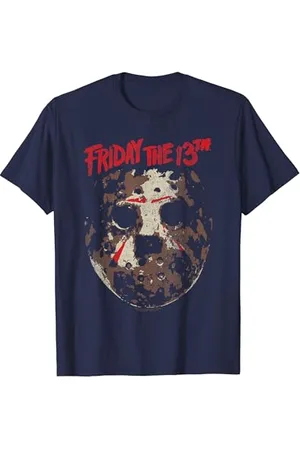 Warner Bros. Friday The 13th Jason Rough Mask T-Shirt