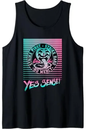 Cobra Kai Ja Sensei Retro Neon Tank Top