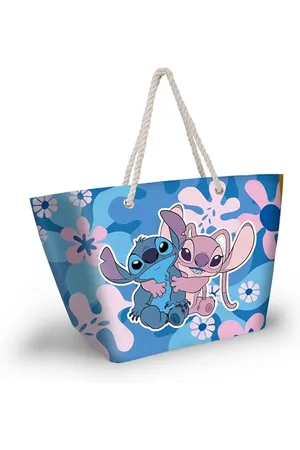 Disney Lilo und Stitch Hug-Soleil Strandtasche, Rosa, 52 x 37 cm