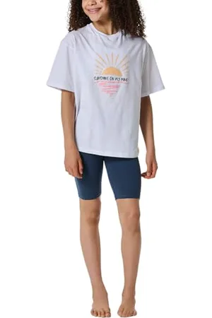 Schiesser Mädchen Schlafanzug kurz Pyjamaset, , 140