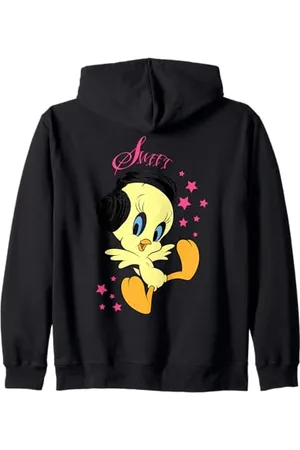 LOONEY TUNES Kinder Tweety Kopfhörer Kapuzenjacke