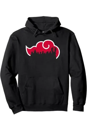 Naruto Shippuden Akatsuki Silhouette Anime Pullover Hoodie