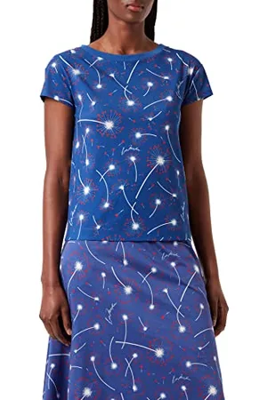 Moschino Damen Printed Allover Dandelion T-Shirt, , DE 36