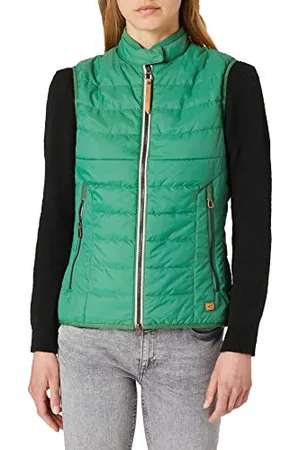 Camel Active Womenswear Damen 3608105R48 Weste, GREEN, 42