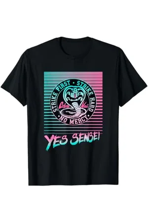 Cobra Kai Ja Sensei Retro Neon T-Shirt