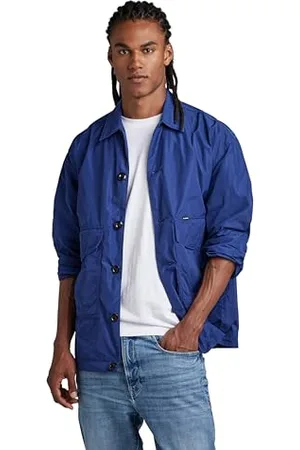G-Star RAW Herren Oversized Camp Overshirt