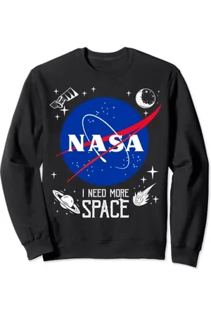 Nasa Meatball Logo Classic I Need More Space Sweatshirt
