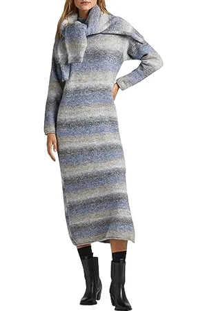 Pepe Jeans Damen Edith Dress, Multicolour (Multi), L