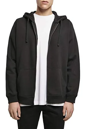 Build Your Brand Herren Merch Zip Hoody Jacke, per pack , Large (Herstellergröße: L)