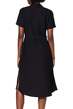 Mavi Damen Short Sleeve Dress Kleid, , L