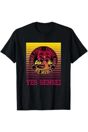 Cobra Kai Ja Sensei Retro Gradient T-Shirt