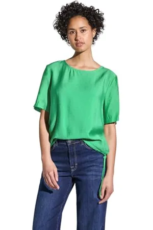 Street one Damen A345528 Bluse in Unifarbe, , 44