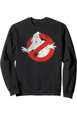 Ghostbusters Distressed No Ghost Logo Vintage Movie Sweatshirt