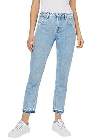 Pepe Jeans Damen Jeans Violet, Blau (Denim-pd4), 30W / 32L