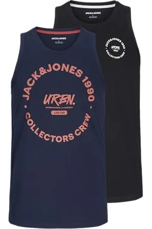JACK & JONES Jjsimon Tanktop Sl 2Pk Mp